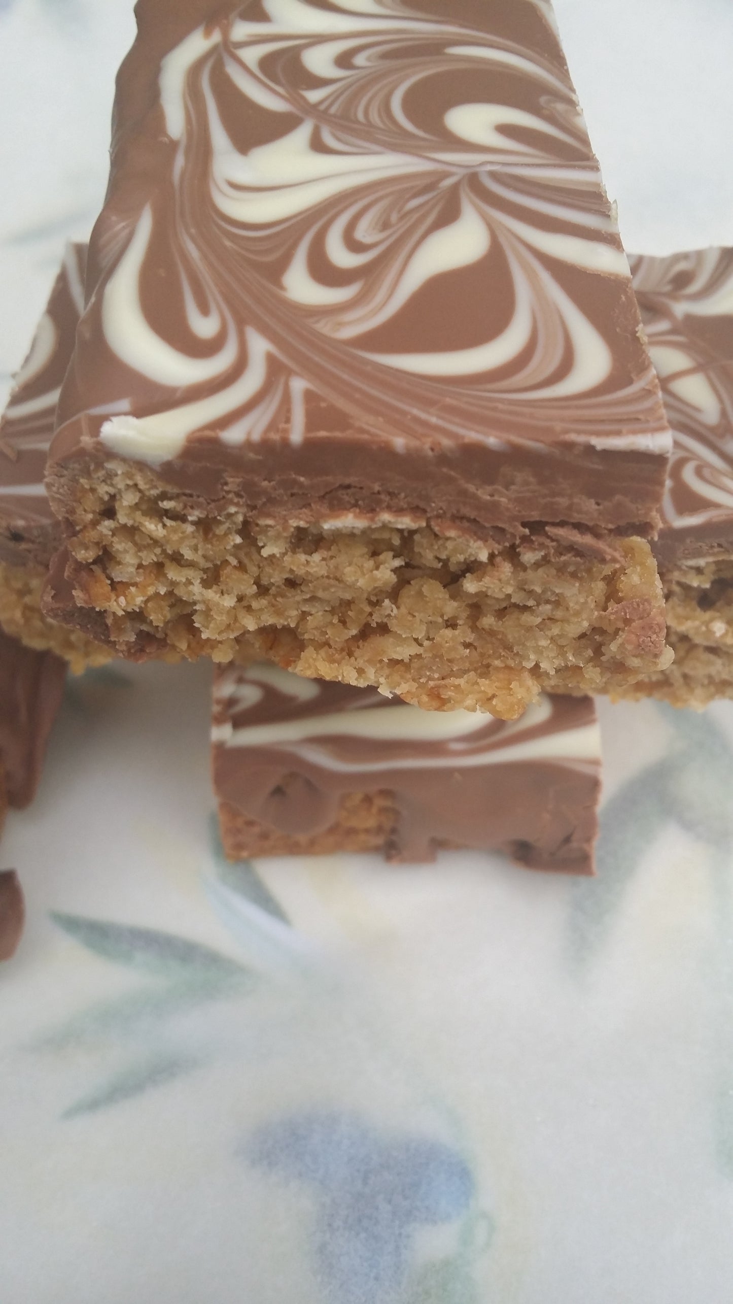 Belgian Chocolate Flapjack.