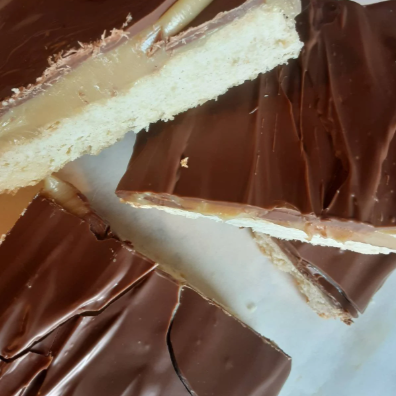 Millionaires Caramel Shortbread.