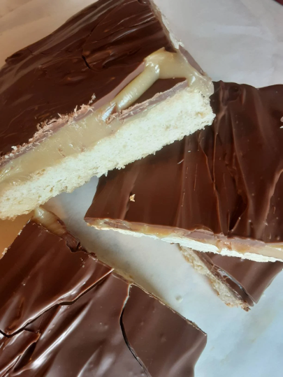 Millionaires Caramel Shortbread.