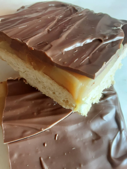 Millionaires Caramel Shortbread.